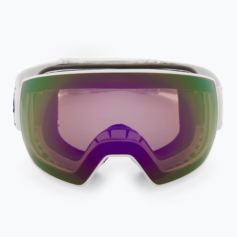 Skibrille Red Bull Spect Fink matt white/orange with purple mirror 2