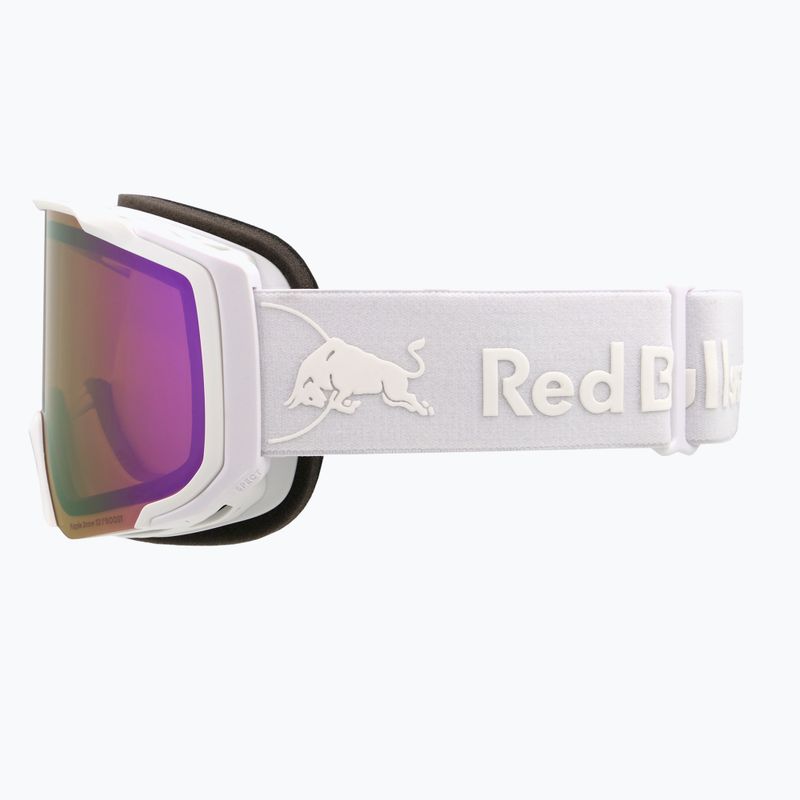Skibrille Red Bull SPECT Jibb matt white/orange with purple mirror 4