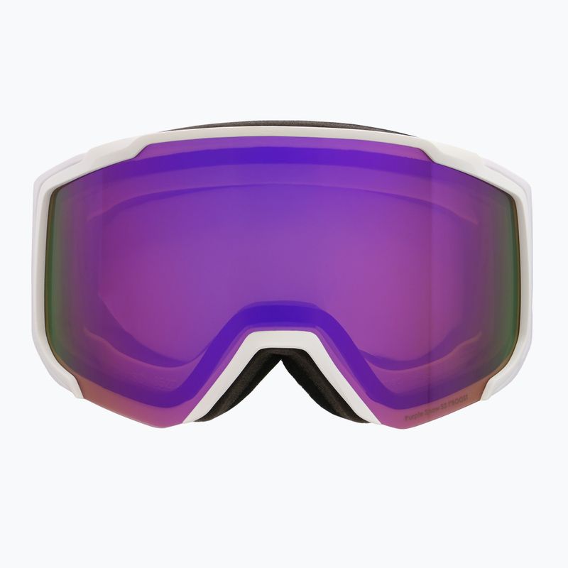 Skibrille Red Bull SPECT Jibb matt white/orange with purple mirror 5