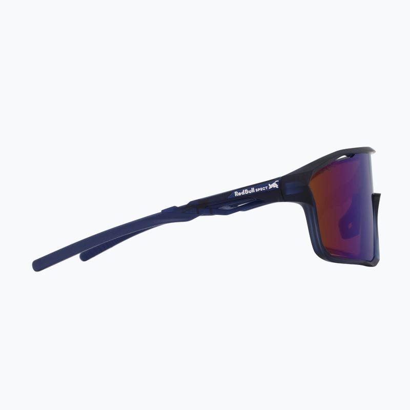 Red Bull SPECT Rumble dunkelblau/braun mit blauem Spiegel Sonnenbrille 4