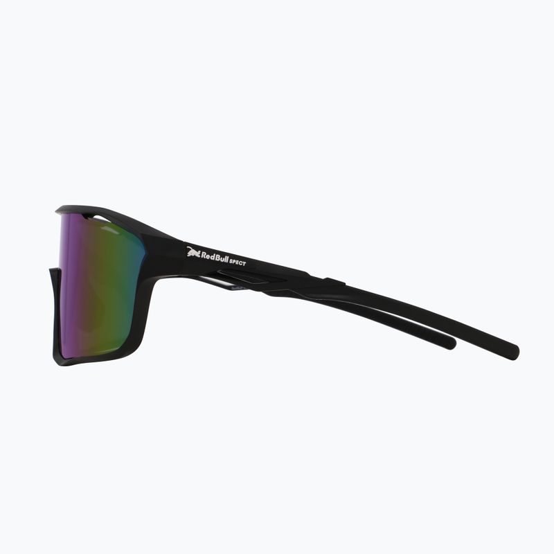 Red Bull SPECT Rumble schwarz/rauch mit lila grünem Spiegel Sonnenbrille 5
