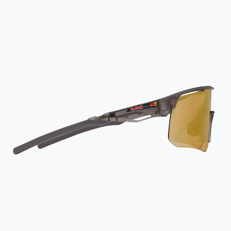 Red Bull SPECT Riddle schwarz/braune phototrope Sonnenbrille mit rotem Spiegel 4