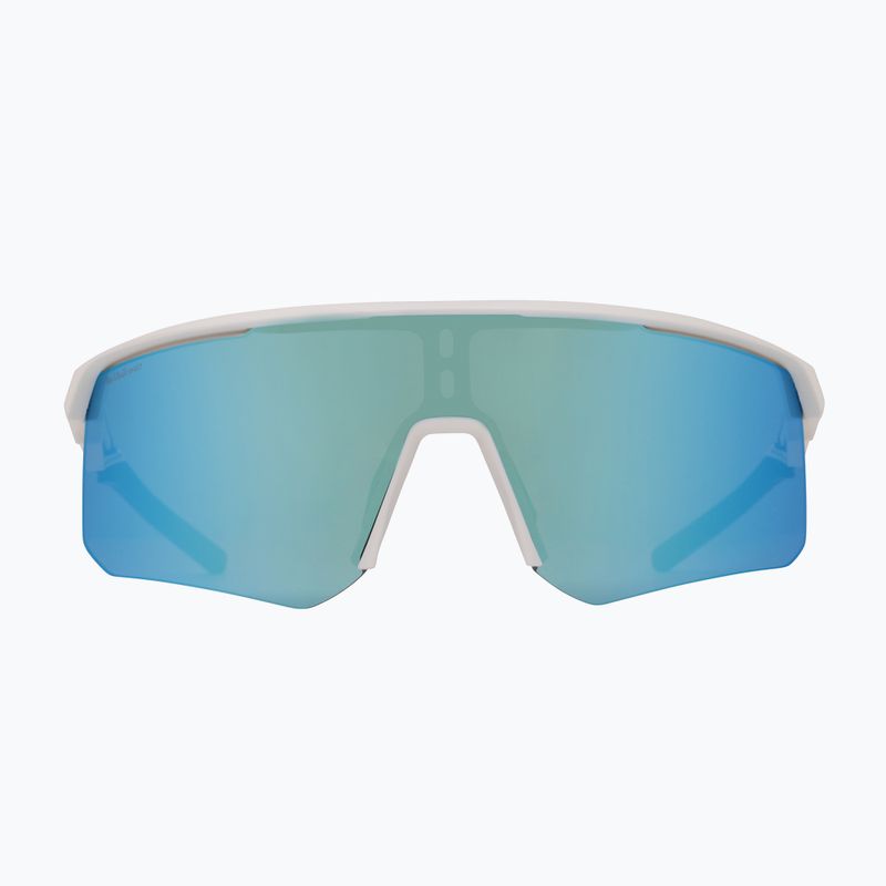 Red Bull SPECT Riddle weiß/rauch mit blauer Spiegel-Sonnenbrille 2