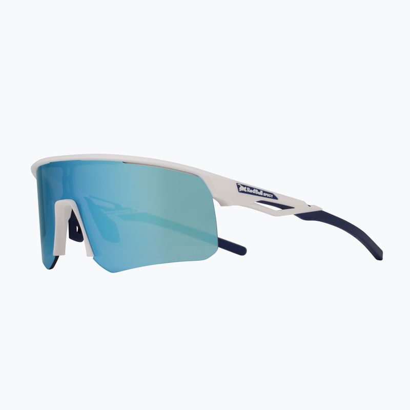 Red Bull SPECT Riddle weiß/rauch mit blauer Spiegel-Sonnenbrille 3