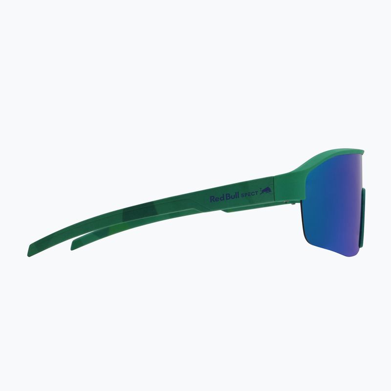 Sonnenbrille Red Bull SPECT Dundee matt turquoise pattern/smoke green-purple mirror 2