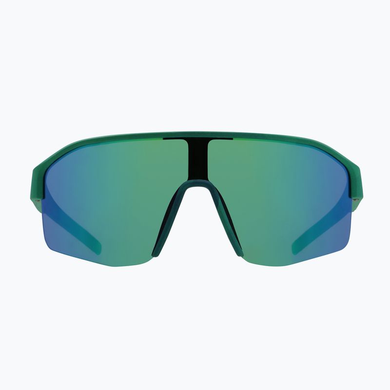 Sonnenbrille Red Bull SPECT Dundee matt turquoise pattern/smoke green-purple mirror 4