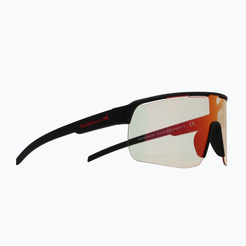 Sonnenbrille Red Bull SPECT Dakota Pro soft touch black/photochromic red mirror 3