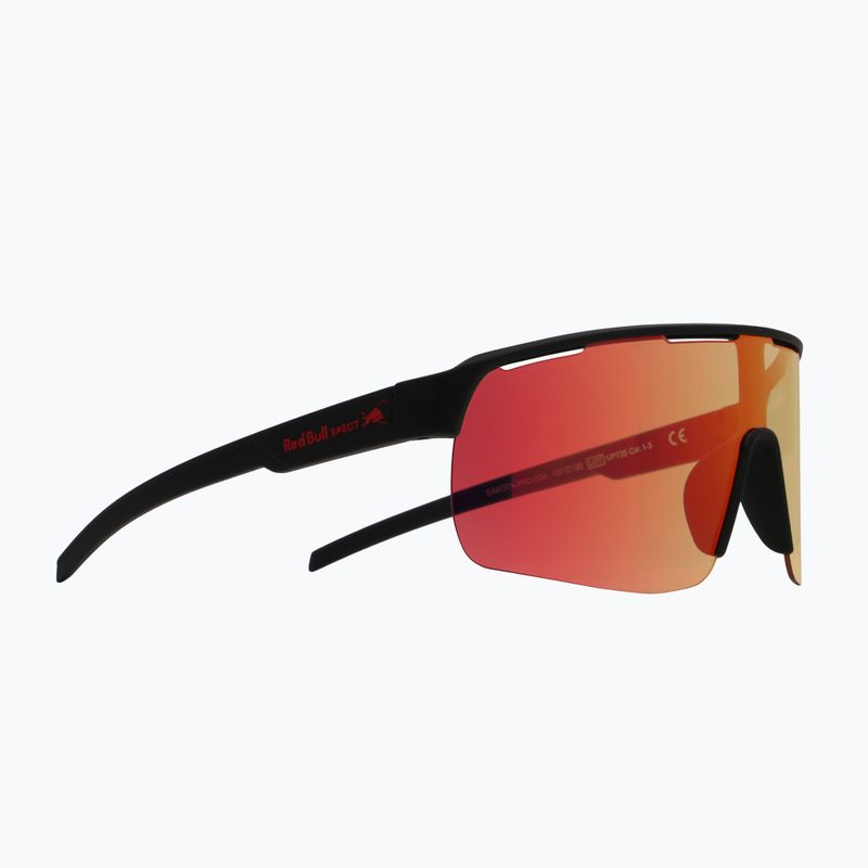 Sonnenbrille Red Bull SPECT Dakota Pro soft touch black/photochromic red mirror 4
