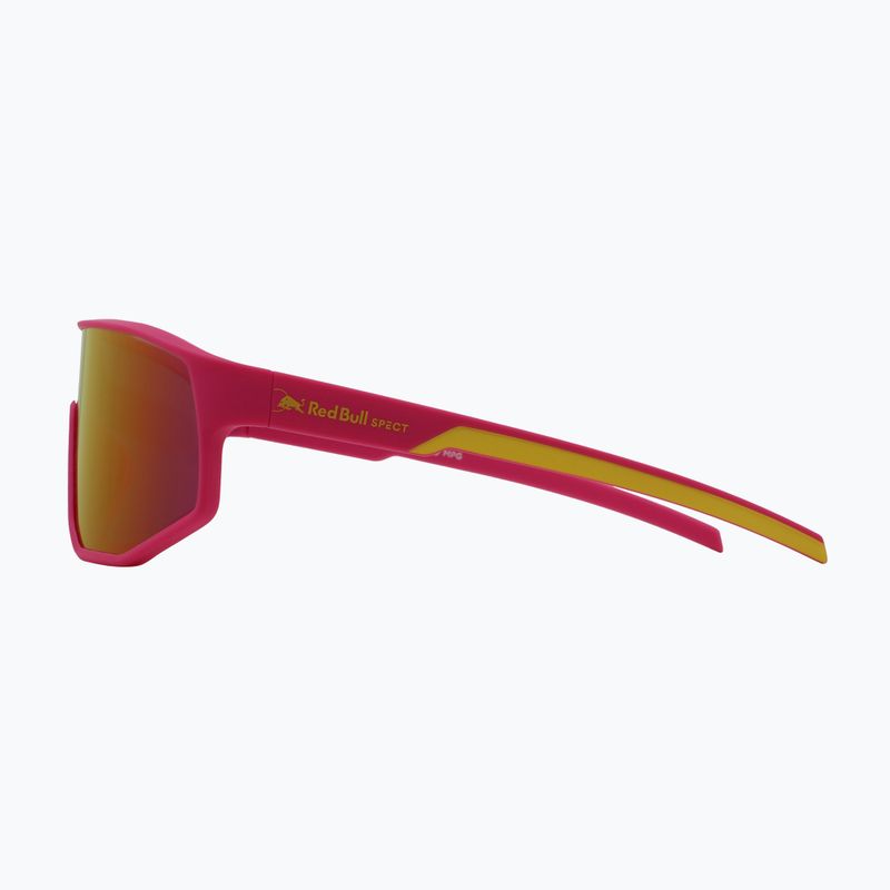 Sonnenbrille Red Bull SPECT Dash neon pink/smoke with pink-yellow mirror 5