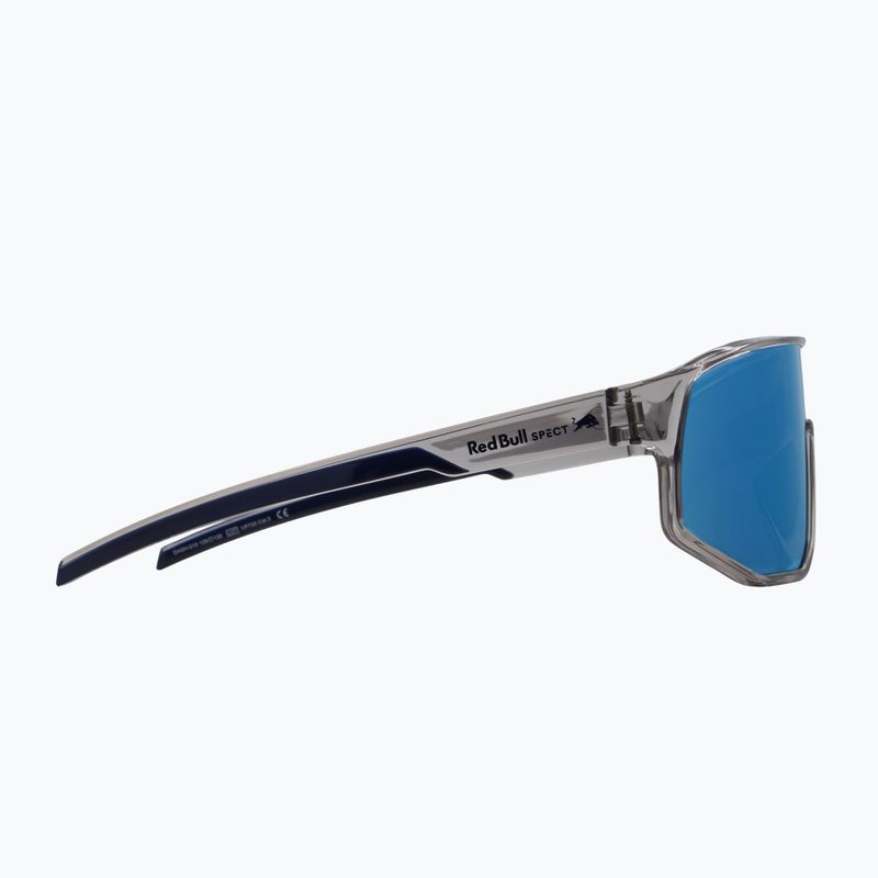 Sonnenbrille Red Bull SPECT Dash light grey/smoke with blue mirror 4