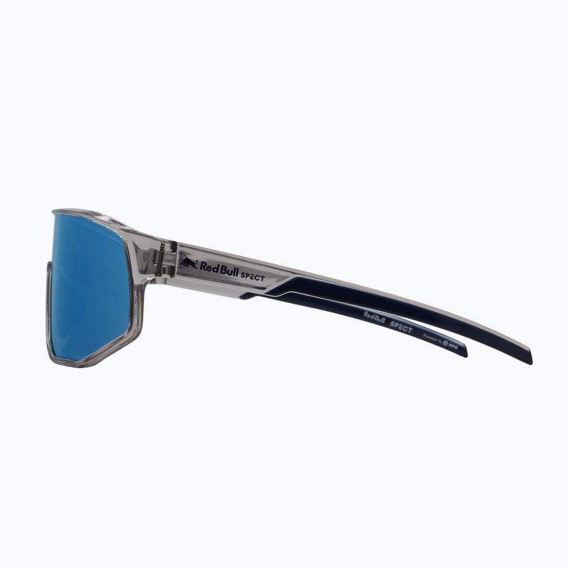 Sonnenbrille Red Bull SPECT Dash light grey/smoke with blue mirror 5