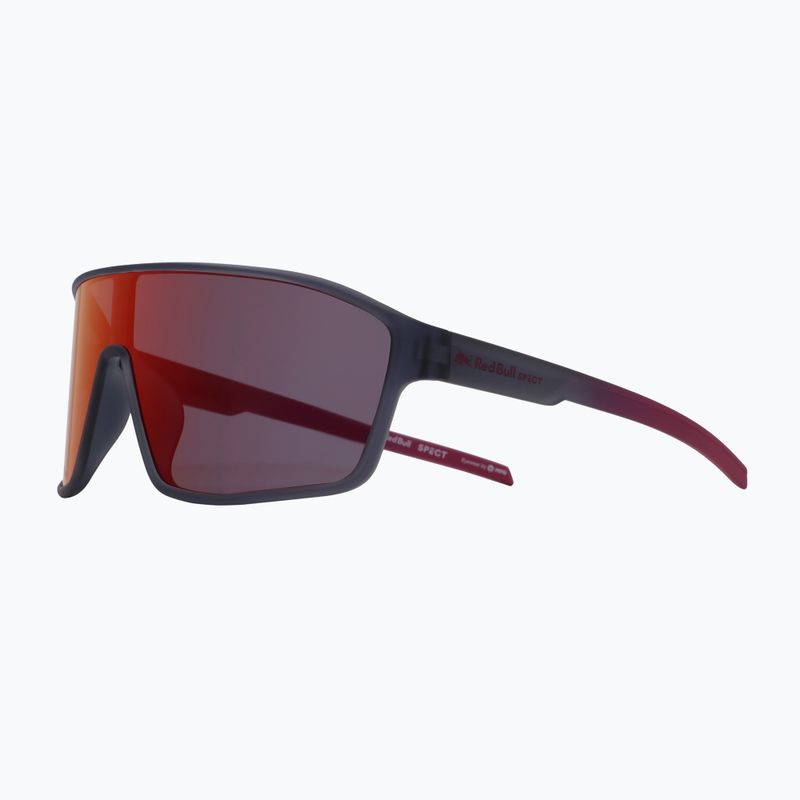 Sonnenbrille Red Bull SPECT Daft grey midnight/smoke with red-purple mirror 2