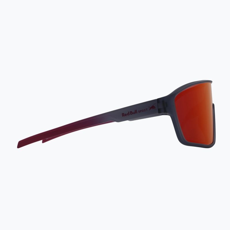 Sonnenbrille Red Bull SPECT Daft grey midnight/smoke with red-purple mirror 4
