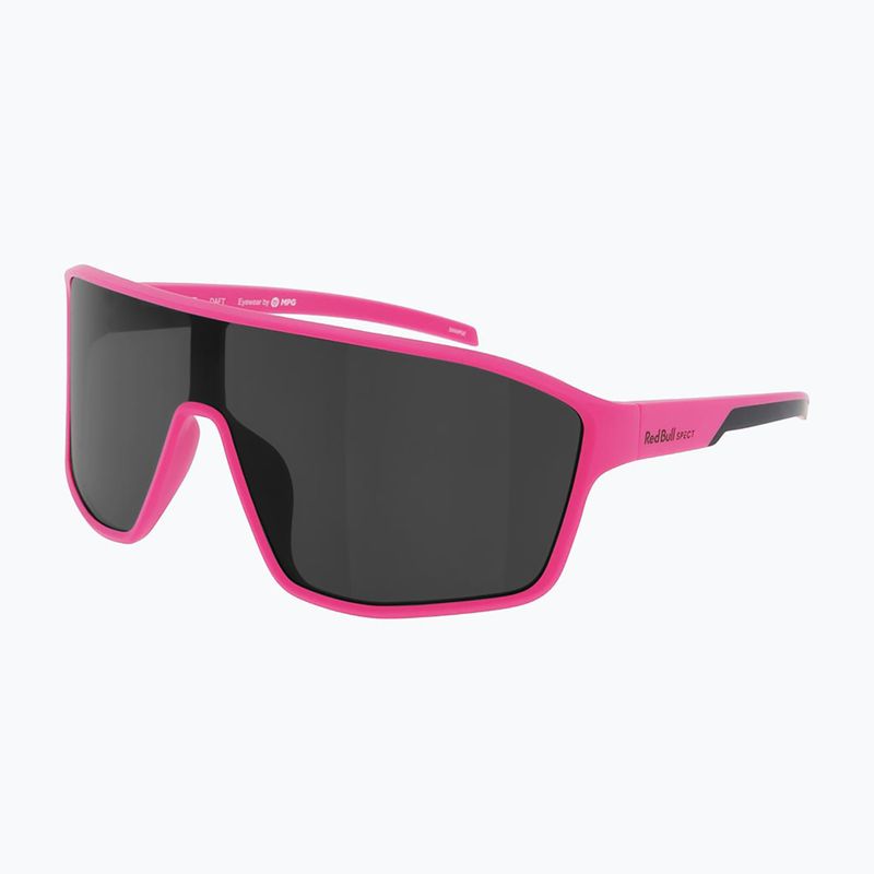 Sonnenbrille Red Bull SPECT Daft matt neon pink/ smoke 2