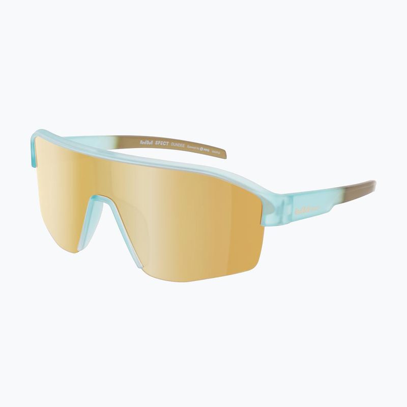 Sonnenbrille Red Bull SPECT Dundee matt clear light blue/ brown with gold mirror 2