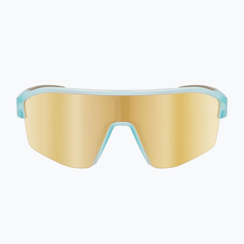Sonnenbrille Red Bull SPECT Dundee matt clear light blue/ brown with gold mirror 3