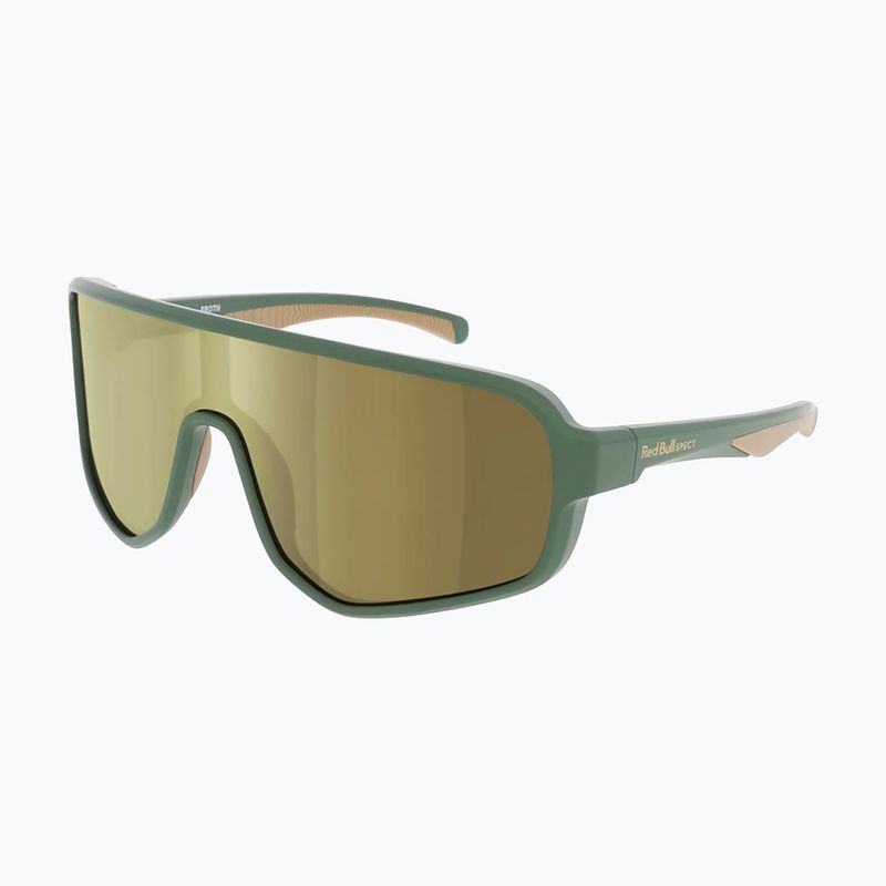 Sonnenbrille Red Bull SPECT Froth matt olive/ smoke with gold mirror 2