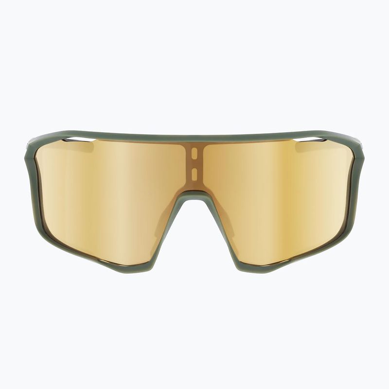 Sonnenbrille Red Bull SPECT Rumble matt olive/ brown with gold mirror 3