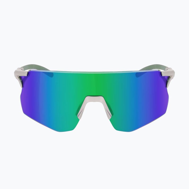 Sonnenbrille Red Bull SPECT Ruffy IB matt metallic light grey/green with green mirror 3