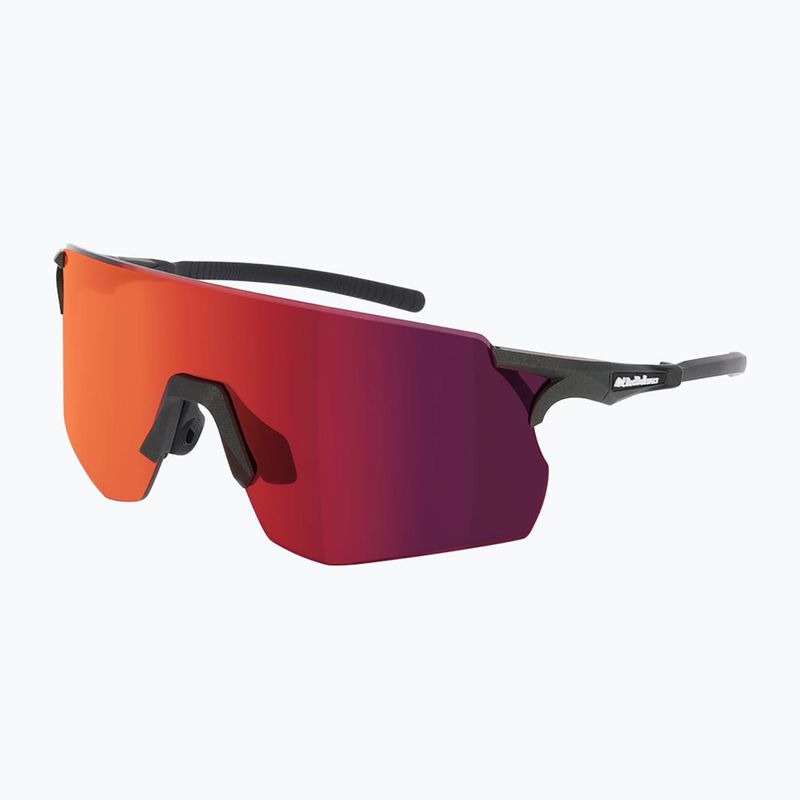 Sonnenbrille Red Bull SPECT Ruffy IB matt metallic olive/red with red-purple mirror 2