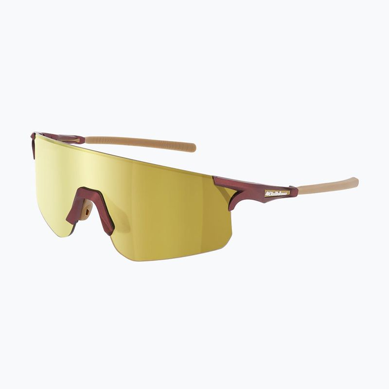 Sonnenbrille Red Bull SPECT Ricky IB matt metallic mauve/ brown with gold mirror 2