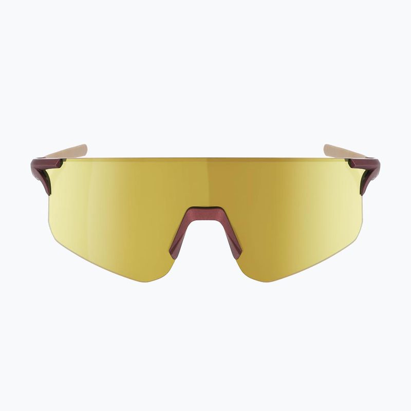 Sonnenbrille Red Bull SPECT Ricky IB matt metallic mauve/ brown with gold mirror 3