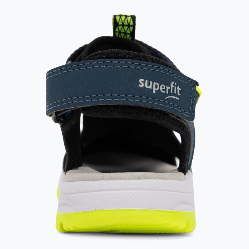 Superfit Tornado Kindersandalen hellblau/gelb 6