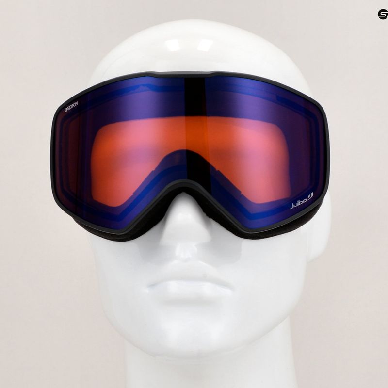 Julbo Pulse schwarz/gold/blitzblau Skibrille 7
