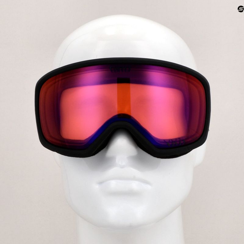 Giro Ringo schwarz wordmark/vivid infrared Skibrille 7