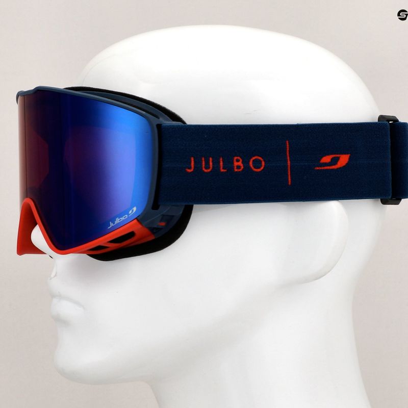 Julbo Alpha blau/rot/rot/blitzblau Skibrille 7