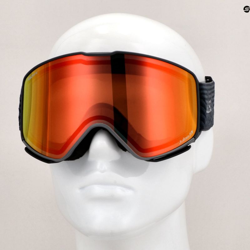 Julbo Quickshift Reactiv Blendschutzbrille grau/blinkend rot 7