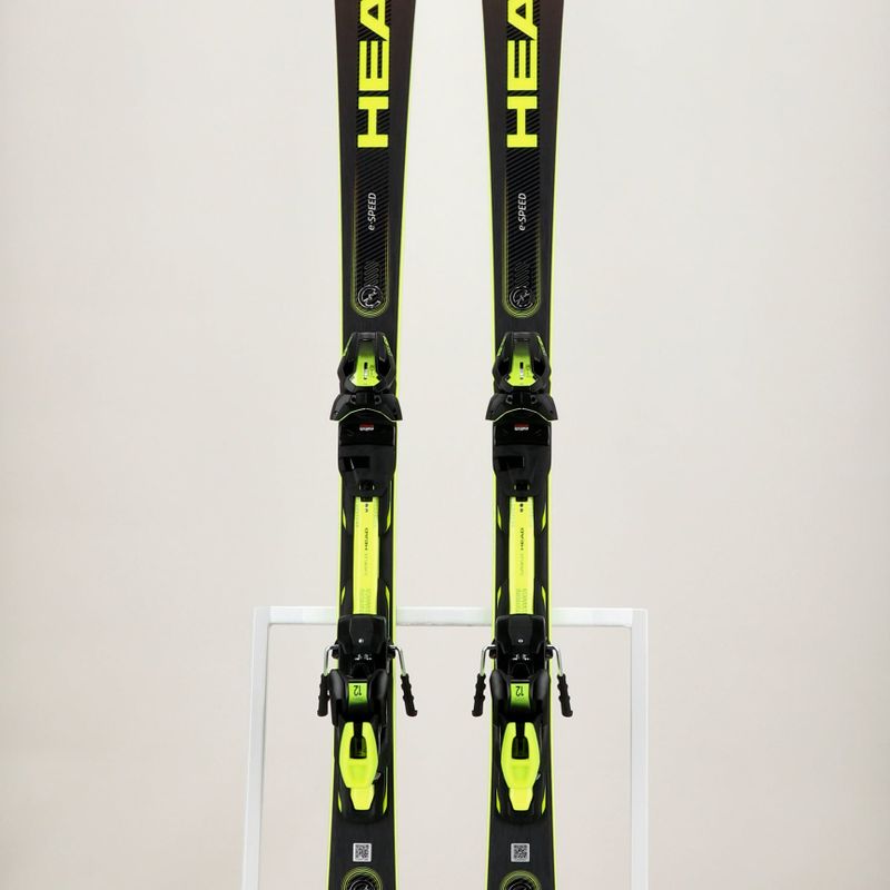 HEAD Supershape e-Speed SW SF-PR + PRD 12 schwarz/neongelb Abfahrtsski 7
