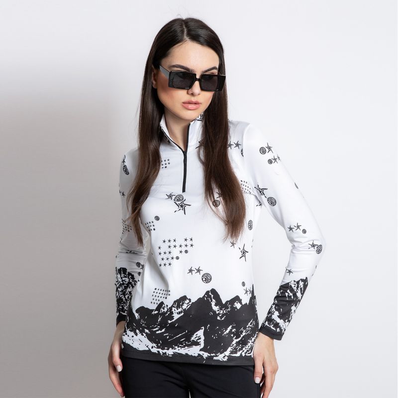 Sportalm Damen Sweatshirt Stylo optisch weiß 2