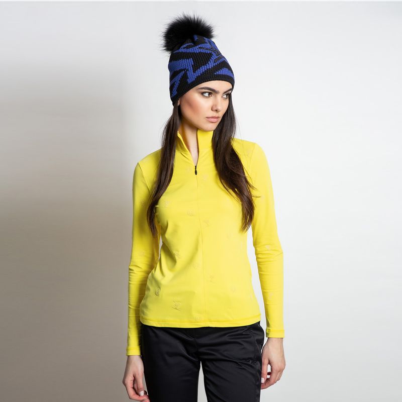 Women's Sportalm Helsinki Sweatshirt strahlend gelb 2