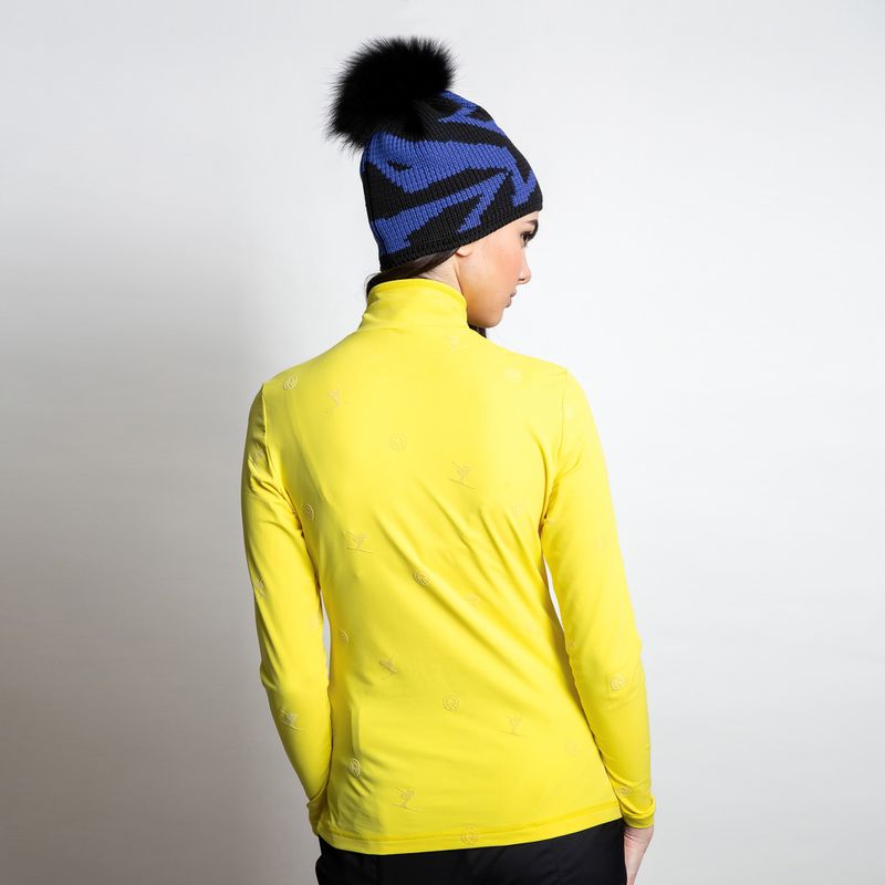 Women's Sportalm Helsinki Sweatshirt strahlend gelb 4