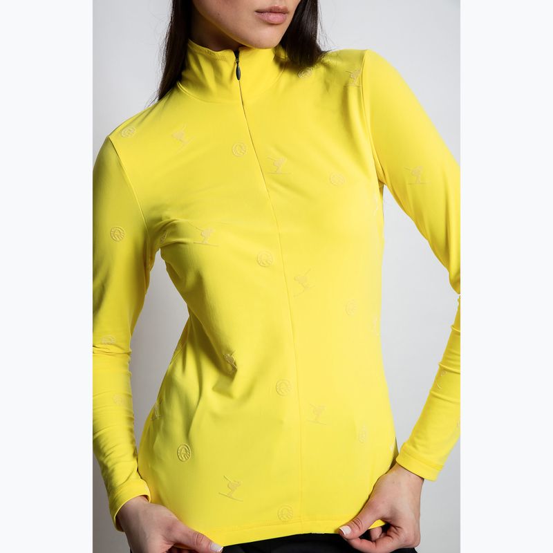 Women's Sportalm Helsinki Sweatshirt strahlend gelb 5
