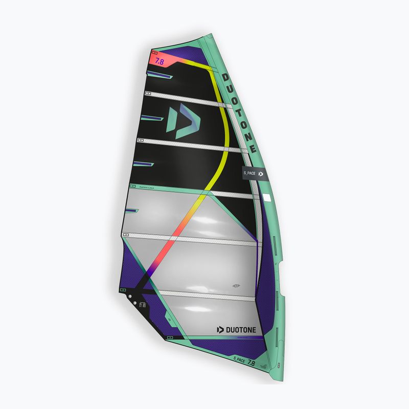 Windsurfsegel DUOTONE E_Pace schwarz-grün 14220-1213