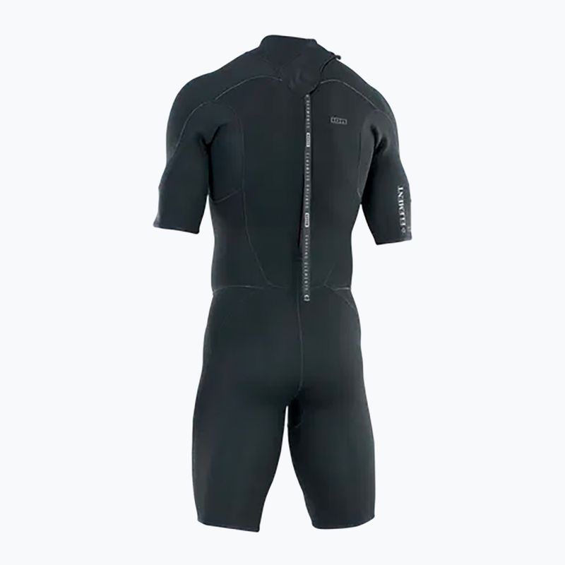 Schaumstoff für das Schwimmen Herren ION Element 2/2 Shorty Back Zip black 2