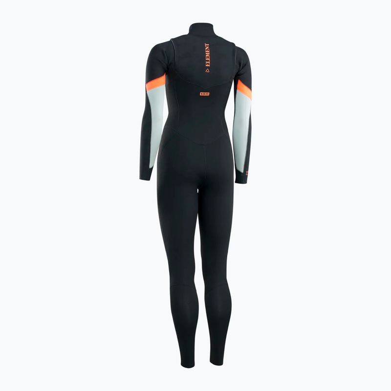 Damen Schwimm-Neoprenanzug ION Element 3/2 Front Zip black 2