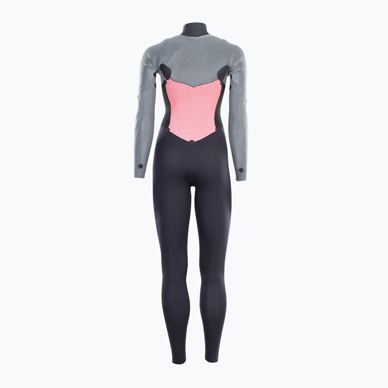 Damen Schwimm-Neoprenanzug ION Element 3/2 Front Zip black 6