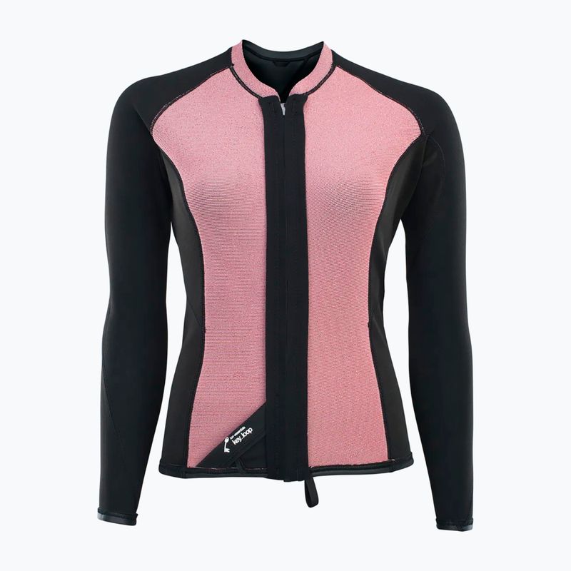 Damen-Neoprenwärmer Neo Zip Top 2/1 Skin schwarz 4