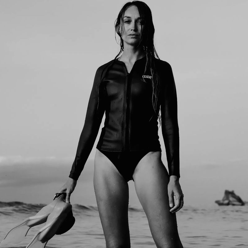 Damen-Neoprenwärmer Neo Zip Top 2/1 Skin schwarz 5