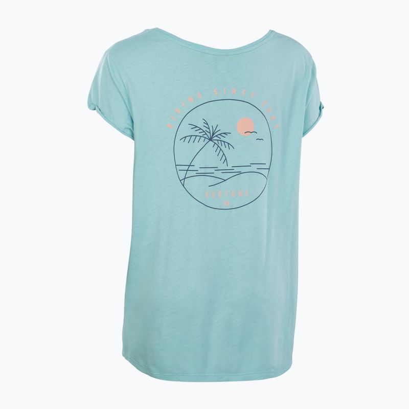 Damen DUOTONE Branded SS t-shirt aqua 2
