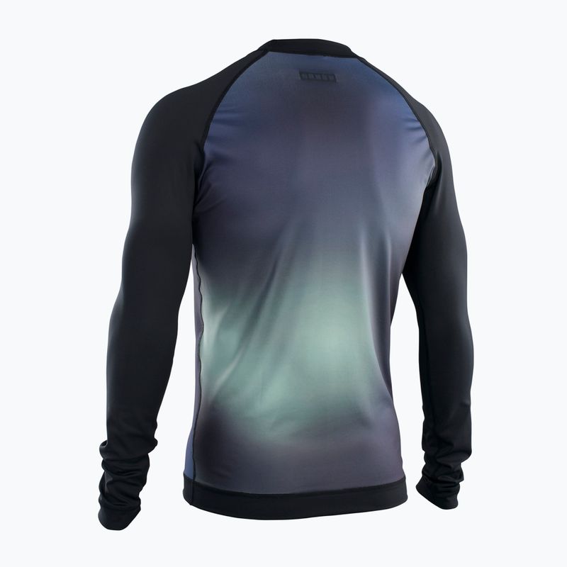ION Lycra Maze Herren-Badeshirt schwarz und navy blau 48232-4230 2
