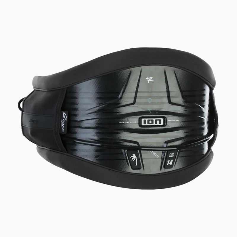 Kitesurfen Trapez Herren ION Kite Waist Riot Curv black