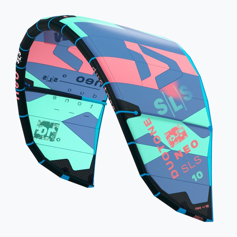 DUOTONE Neo SLS 2023 Kitesurfing-Drachen grün-blau 44230-3014