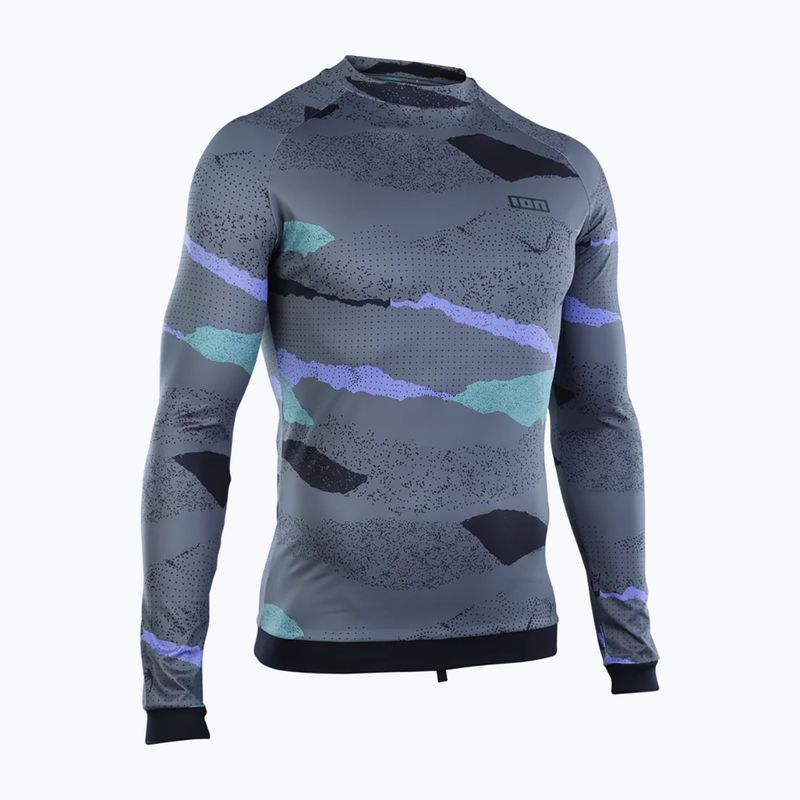 Herren ION Lycra Maze dunkel Collage Schwimmen Longsleeve 2