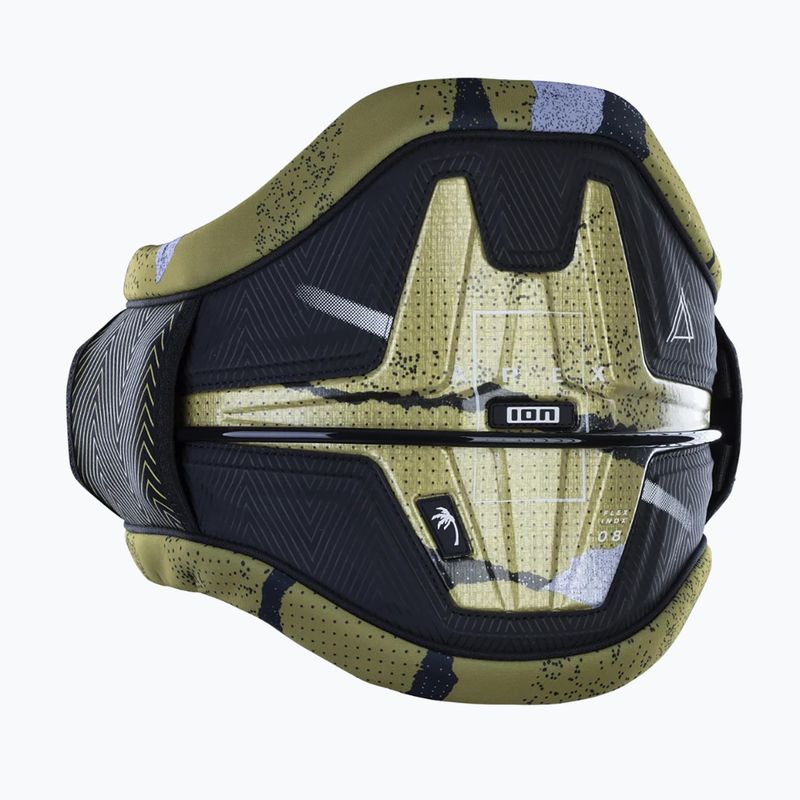 Kitesurfen Trapez Herren ION Kite Waist Apex black/dark amber