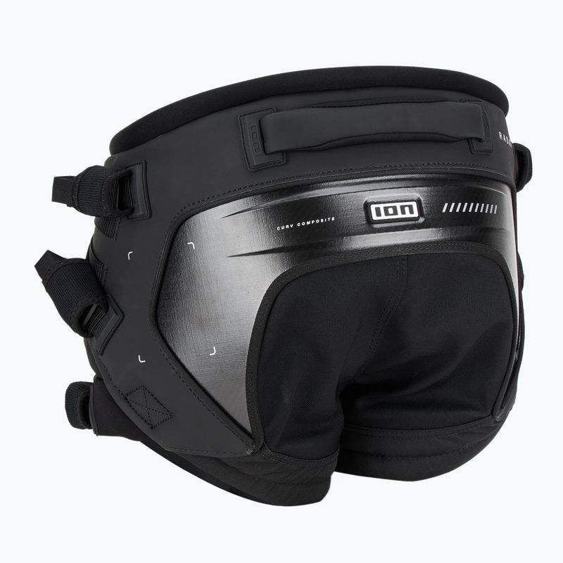 Herren Kitesurfing Trapez ION Kite Seat Radar schwarz