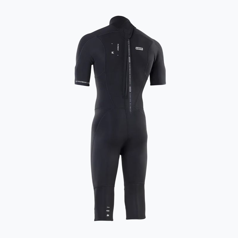 Herren Schwimm-Neoprenanzug ION Element 3/2 mm Overknee Back Zip black 2